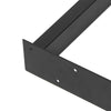 2X Industrial Table Legs Metal Stand Square Box Frame Bench Coffee Desk Leg Feet