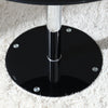 90cm Round Tempered Glass Kitchen Dining Table Coffee Table Modern Furniture
