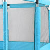 4 Sides Baby Playpen by house & Round Zipper Door Play Pen for Toddlers