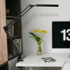 Desk Lamp Long Arm Adjustable Bedroom Study Light Office Home USB
