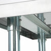 2x2FT Stainless Steel Work Bench Commercial Catering Table Kitchen WorkTop Prep