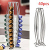 NESPRESSO 40 CAPSULE POD HOLDER STAND TOWER RACK STORAGE FOR KRUPS MAGIMIX (Coffee capsule holder)