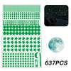 637xGlow In The Dark Stars Wall Stickers Kids Ceiling Bedroom Nursery Room Decor