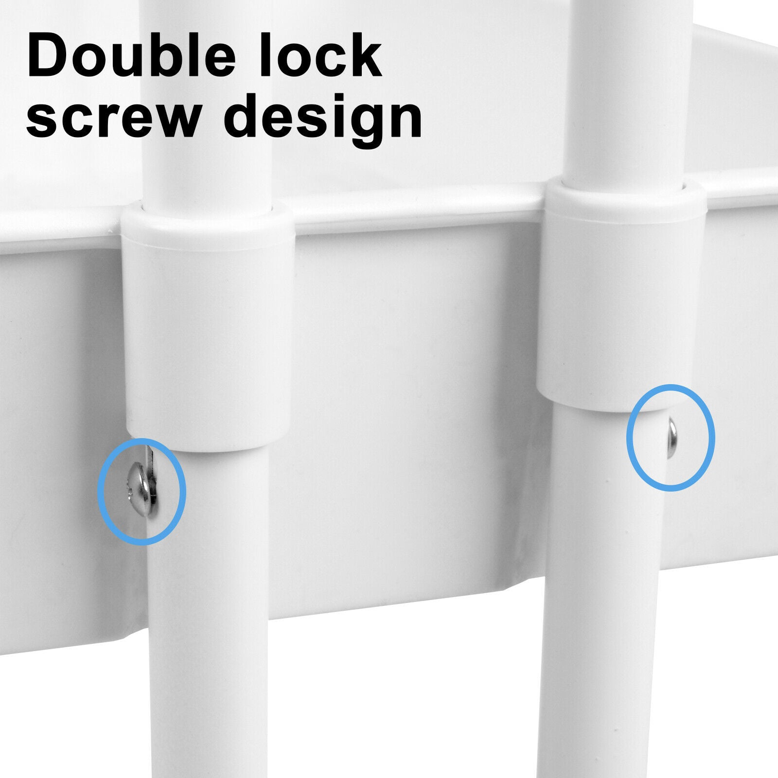 3 Tier Slim Kitchen Storage Trolley Cart Rack Tray Shelf Rolling Wheel W/ Handle