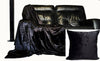 Throw over bedspread Shiny Crushed Velvet Sofa or bed Cushion Cover 8 colours