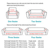 1/2/3 Seater Elastic Floral Sofa Covers Slipcover Settee Stretch Couch Protector