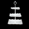 3 Plastic Tier Cake Stand Afternoon Tea Wedding Plate Party Tableware Display