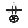 Ab Abdominal Exercise Fitness Gym Strength Training Roller Wheel W Knee Pad Mat
