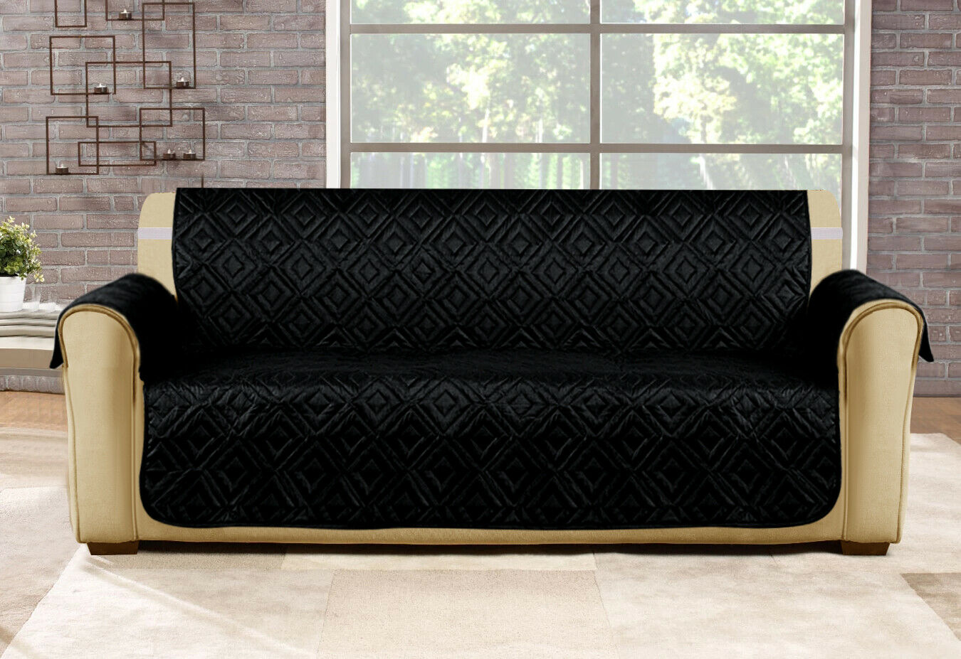 New Waterproof Sofa Slip Cover Quilted Sofa Covers Pet Furniture Protector Throw