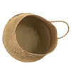 Seagrass Belly Basket Flower Plants Pots Laundry Storage Home Garden Organizer