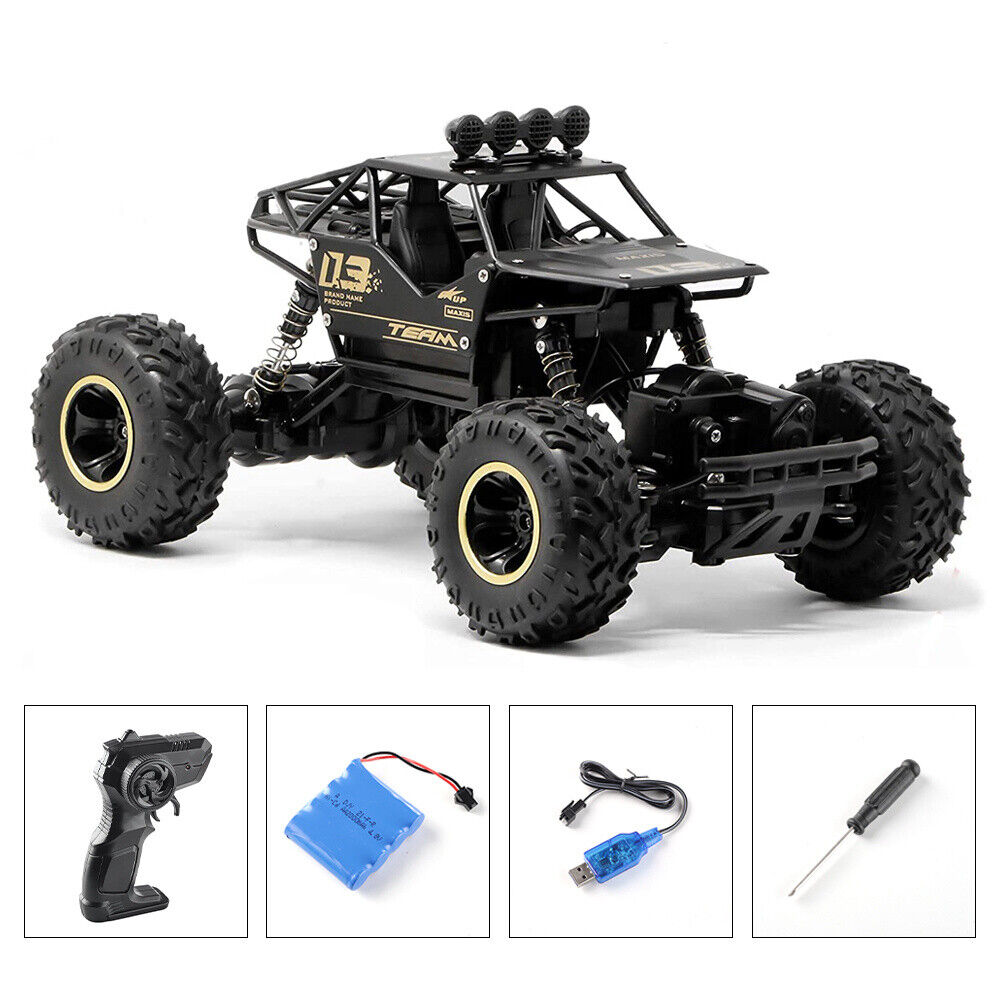 Kids Toy 4WD Electric RC Car Monster Truck Off-Road Buggy Vehicle Remote Control