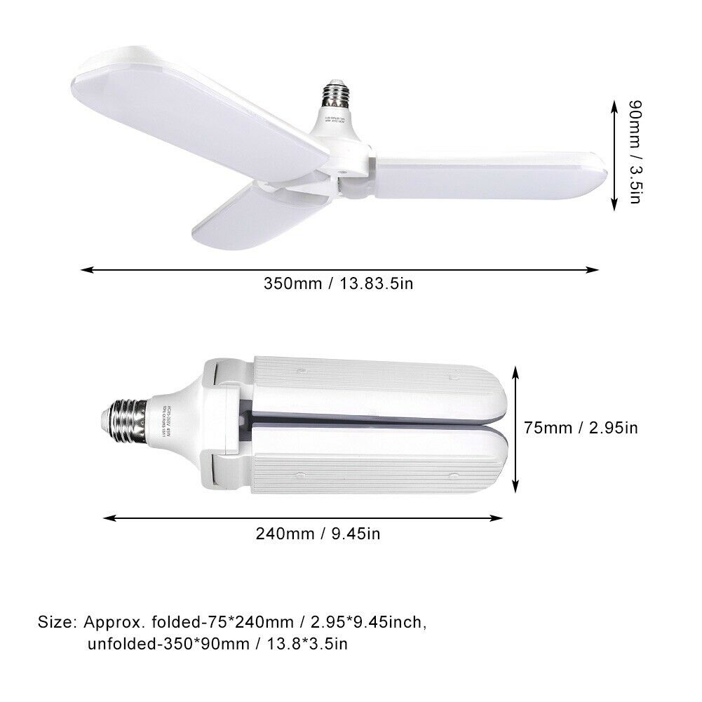 Modern LED 3 Blade Light Ceiling Lights Home Living Bedroom Pendant Lamps