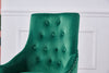 2x Velvet Dining Chairs Living Room Chairs with High Backrest Counter Chairs UK