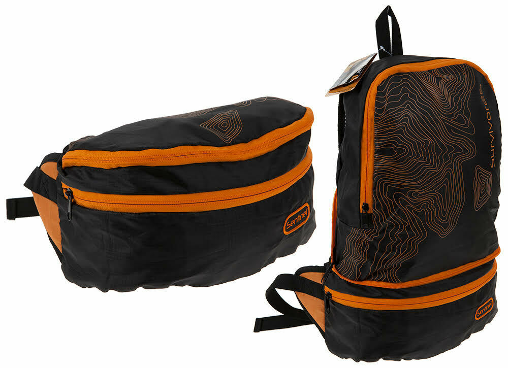 Convertible Waist bag to Rucksack ideal for travelling outdoor activities