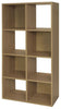 Storage Cube Display Bookcase 4 Shelves Tier Shelving Unit Book Shelf