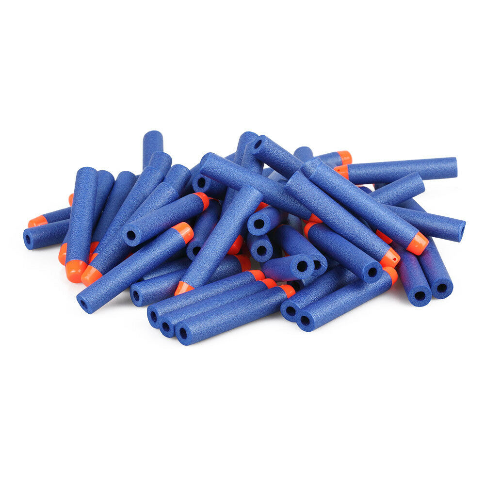 100Pcs Nerf Darts Refill Nerf Bullets Round Head Blasters For Nerf Gun N-Strike