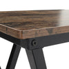 Retro Rustic Wood Side End Table Industrial Corner Coffee Table Home Furniture