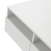 LED Light High Gloss Coffee Table Storage Shelf and 4 Drawers Home Living Room