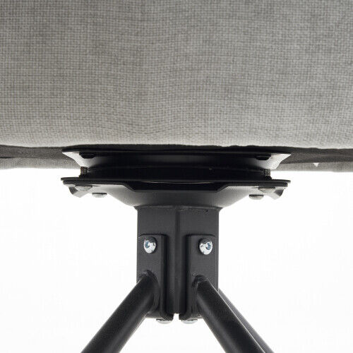 2pcs 180° Swivel Accent Chair Upholstered Armchair Dining Chairs Home Office HT