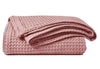 100% COTTON HONEYCOMB WAFFLE EFFECT WASHABLE SOFA BED CHAIR BLANKET THROW