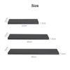 3 Pcs High Floating Wall Mounted Display Shelf Bookshelf Storage Holder-Black