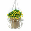 In/Outdoor Artificial Fake Flowers Plants For Window Box Plants Garden Porch UK
