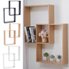 Modern Decor Wall Floating Shelves Book Display Shelf Storage Cube Box Shelving