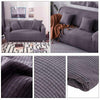 1-3 Seater Sofa Settee Covers Couch Slipcovers Stretch Elastic Fabric GreyUK
