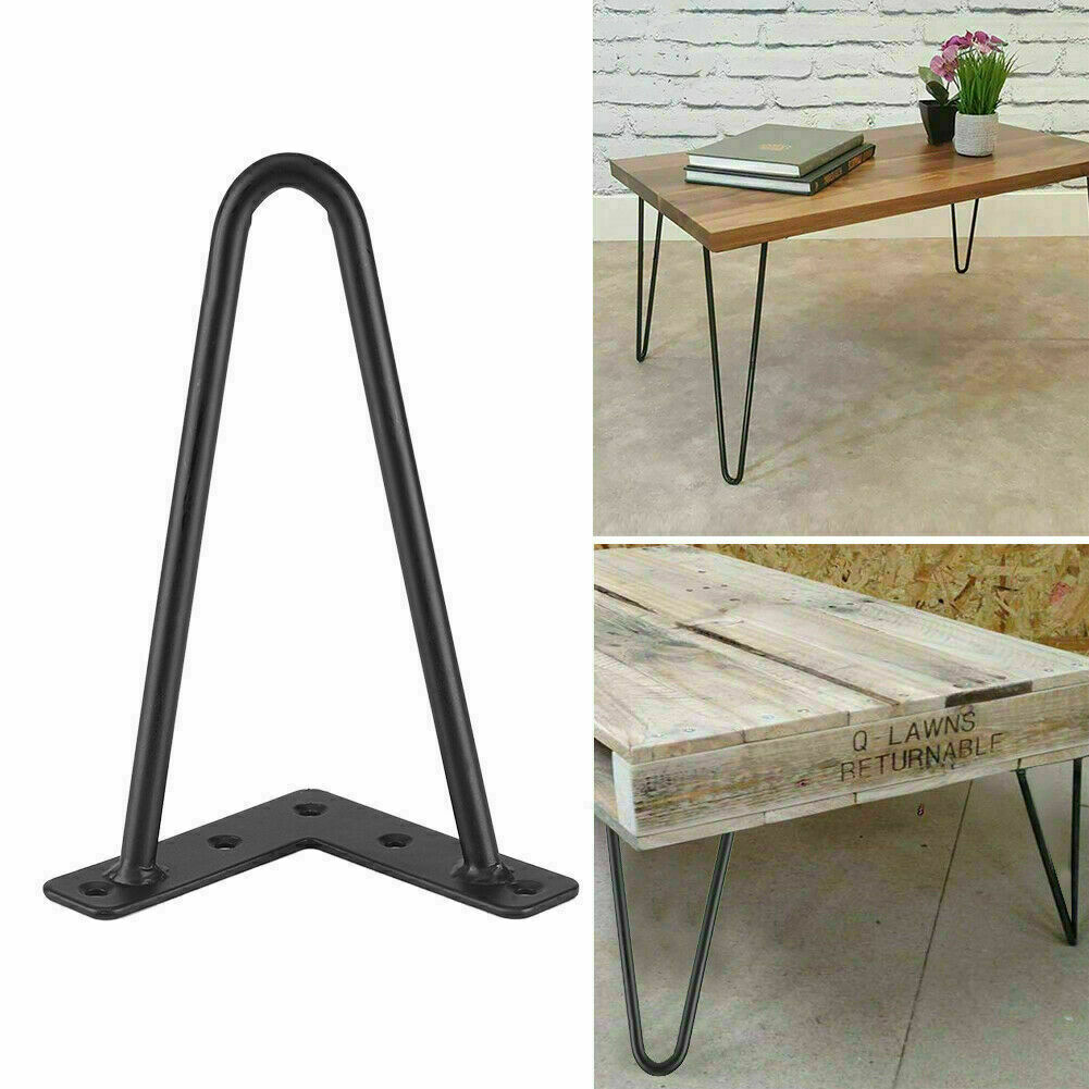 Set of 4 Hairpin Table Legs for Bench Coffee Table Furniture Desk 8 12 16 28"