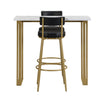 Bar Table and 2 Stools Set Breakfast Counter Height Kitchen Dining Room HT