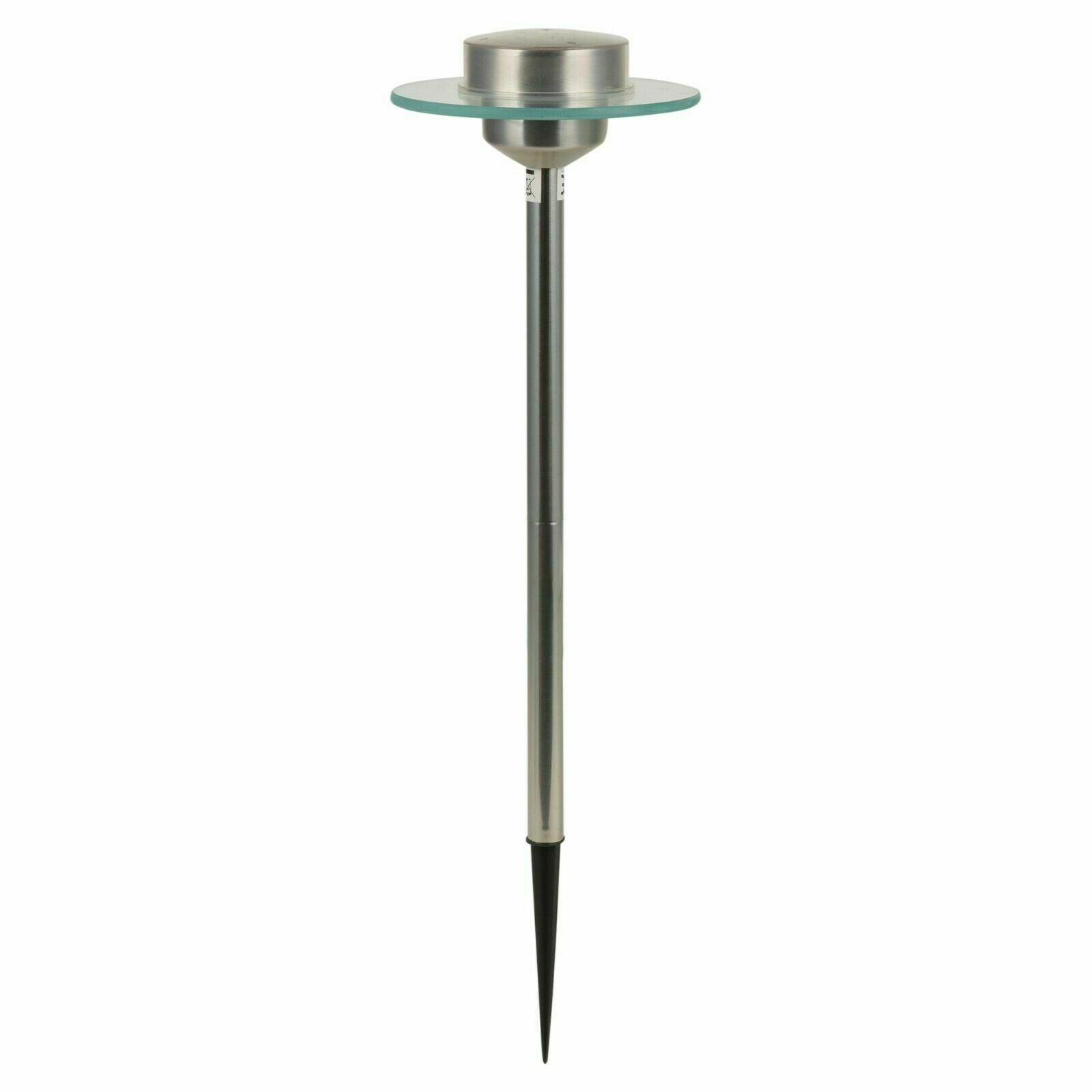 4 x 55cm Tall LED Solar Powered Outdoor Garden Lights Garden Pathway Lamp Post