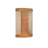 Gents Mens Boar Bristle Shaving Moustache Beard Brush And Comb Set Kit Wooden