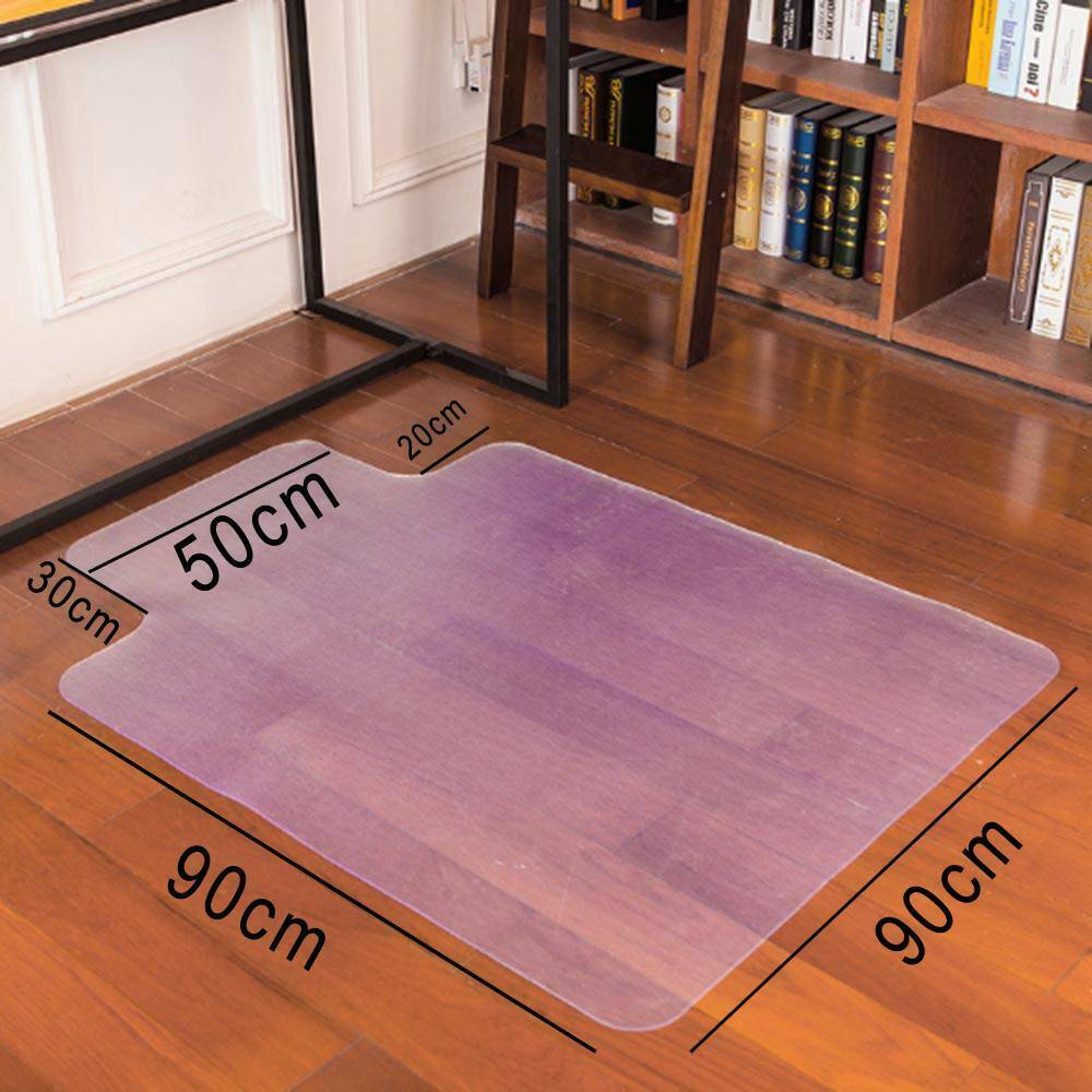 900X1200 Non Slip Home Office Chair Desk Mat Floor Protector PVC Plastic Clear