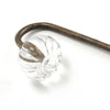 2X Metal Crystal Curtain Holdback Wall Tie Backs Hook Hanger Holder Home Decor