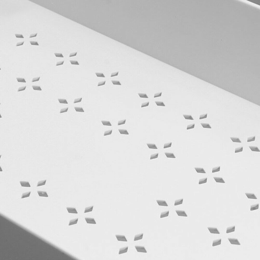 3/4/5 Tier Kitchen Slim Slide Out Trolley Cart Salon Storage Holder Wheeled Cart