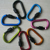 Mixed Mountaineering Aluminum Carabiner D-Ring Clip Hook Key Chain Hiking Keyrin