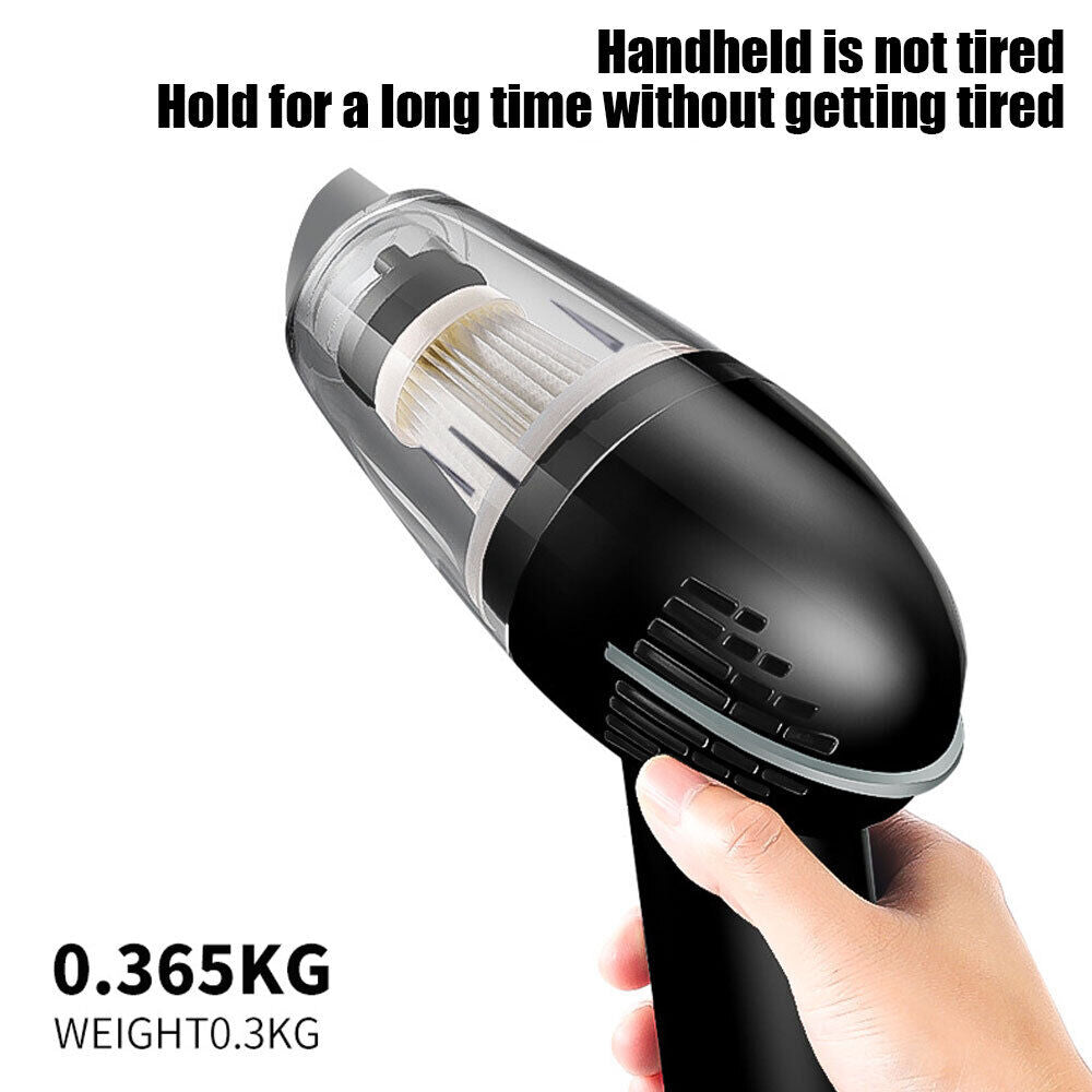 Car Vacuum Cleaner Powerful Wet/Dry Cordless Strong Suction Handheld Cleaning P3