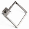 Modern Bathroom Square Towel Rack Towel Ring Holder Chrome Wall Mounted