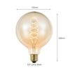 E14 E27 60W Vintage Retro Edison Antique Filament 240V Spiral Lamp Light Bulb UK