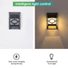 8x Super Bright LED Solar Powered Wall Lights Door Fence Outdoor Garden Lighting