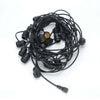 49 Ft Festoon Light Outdoor Lighting Garden String Main Heavy Duty Rustic Edison