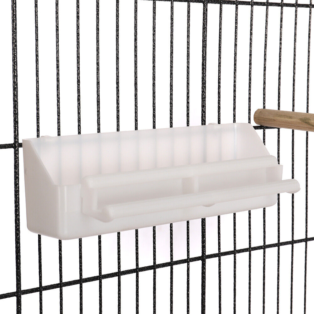 132cm Rolling Metal Bird Cage Parrot Canary Lovebird House with Perches Wheels