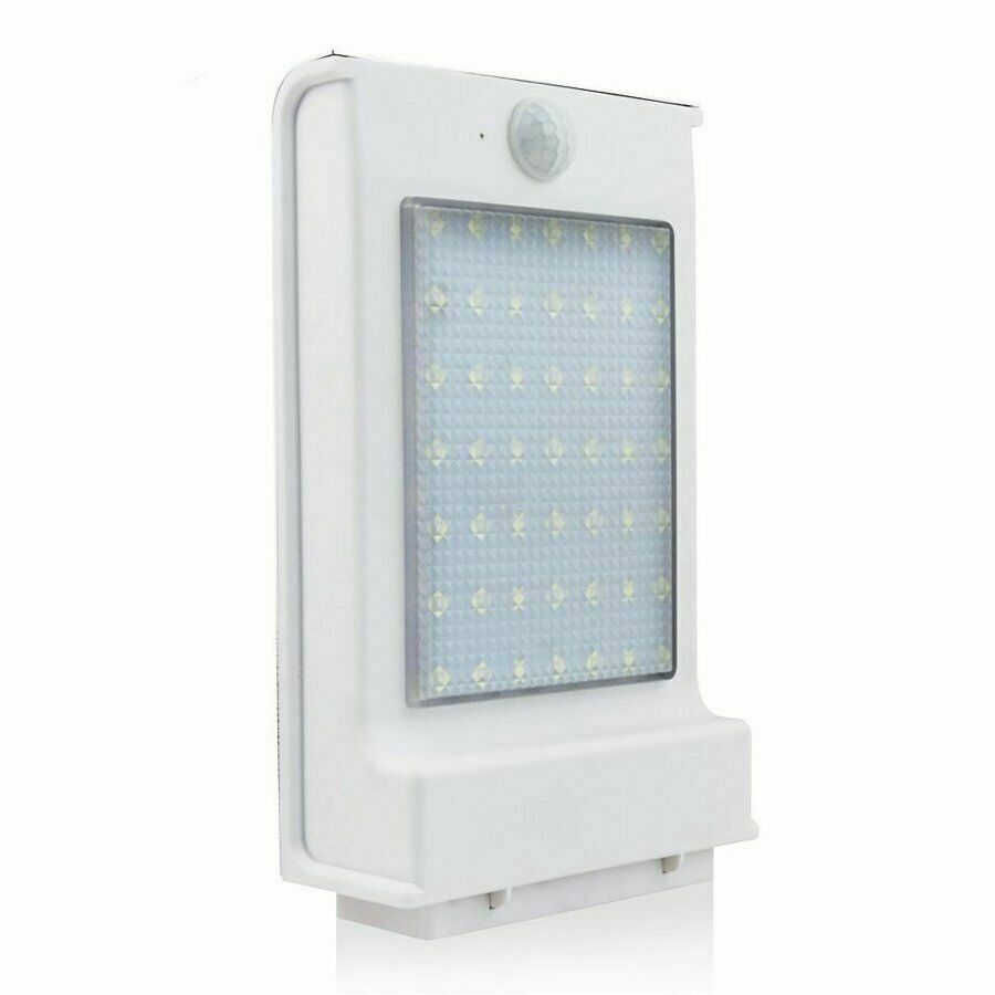 72 LED Solar Powered PIR Motion Sensor Light Outdoor Garden Security Wall Lights