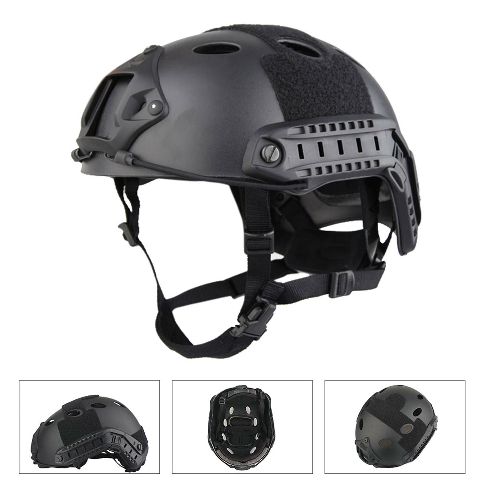 Tactical Military Safety Hat Airsoft Paintball SWAT Base Protective Fast Helmet