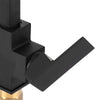 Black Kitchen Basin Pull Out Faucet Stainless Steel Mixer Spray Tap Swivel Sink