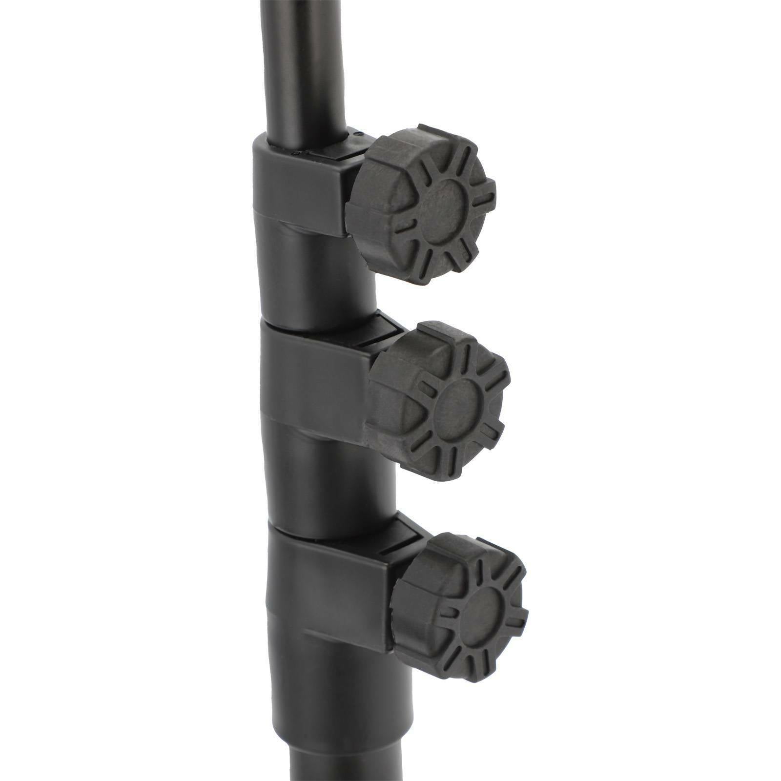 3 Sections Retractable Tablet Tripod Floor Stand For 12.9" Ipad Iphone Live Show