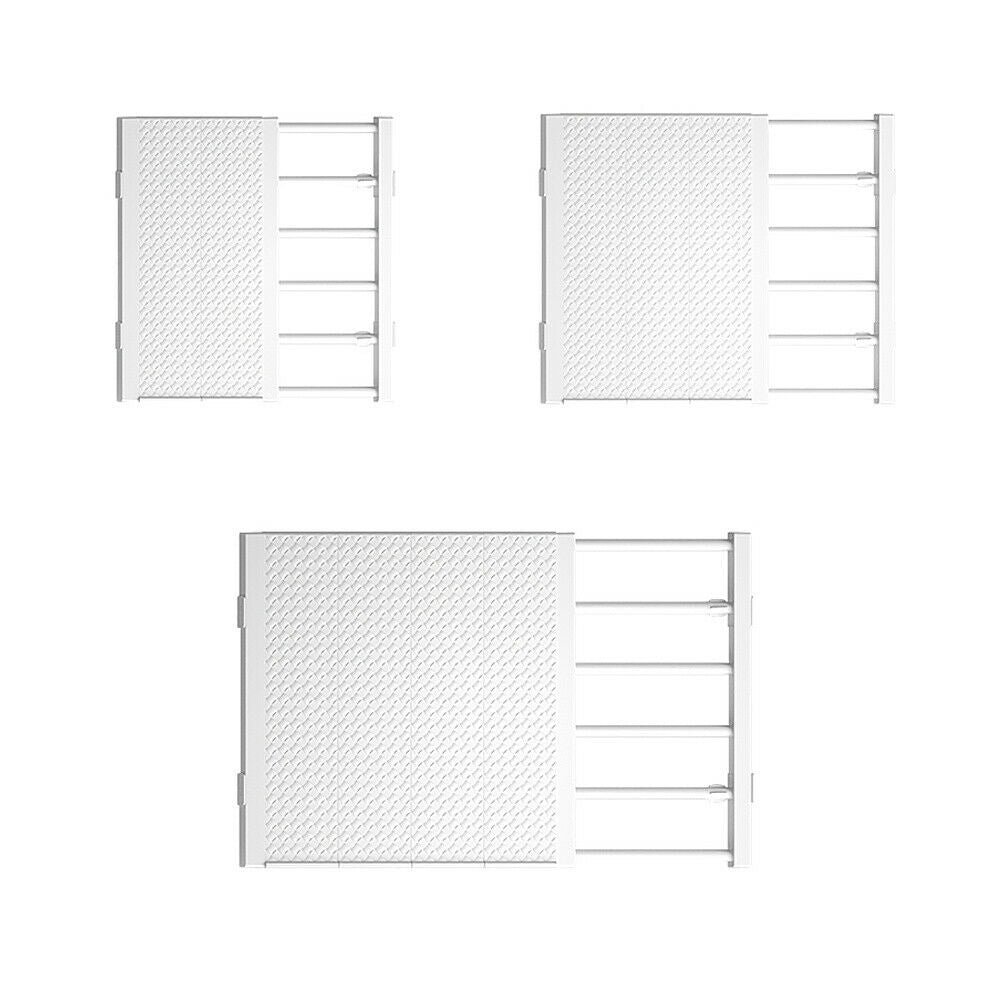 Extendable Closet Organizer Shelf Space Saving Cupboard Wardrobe Storage Rack
