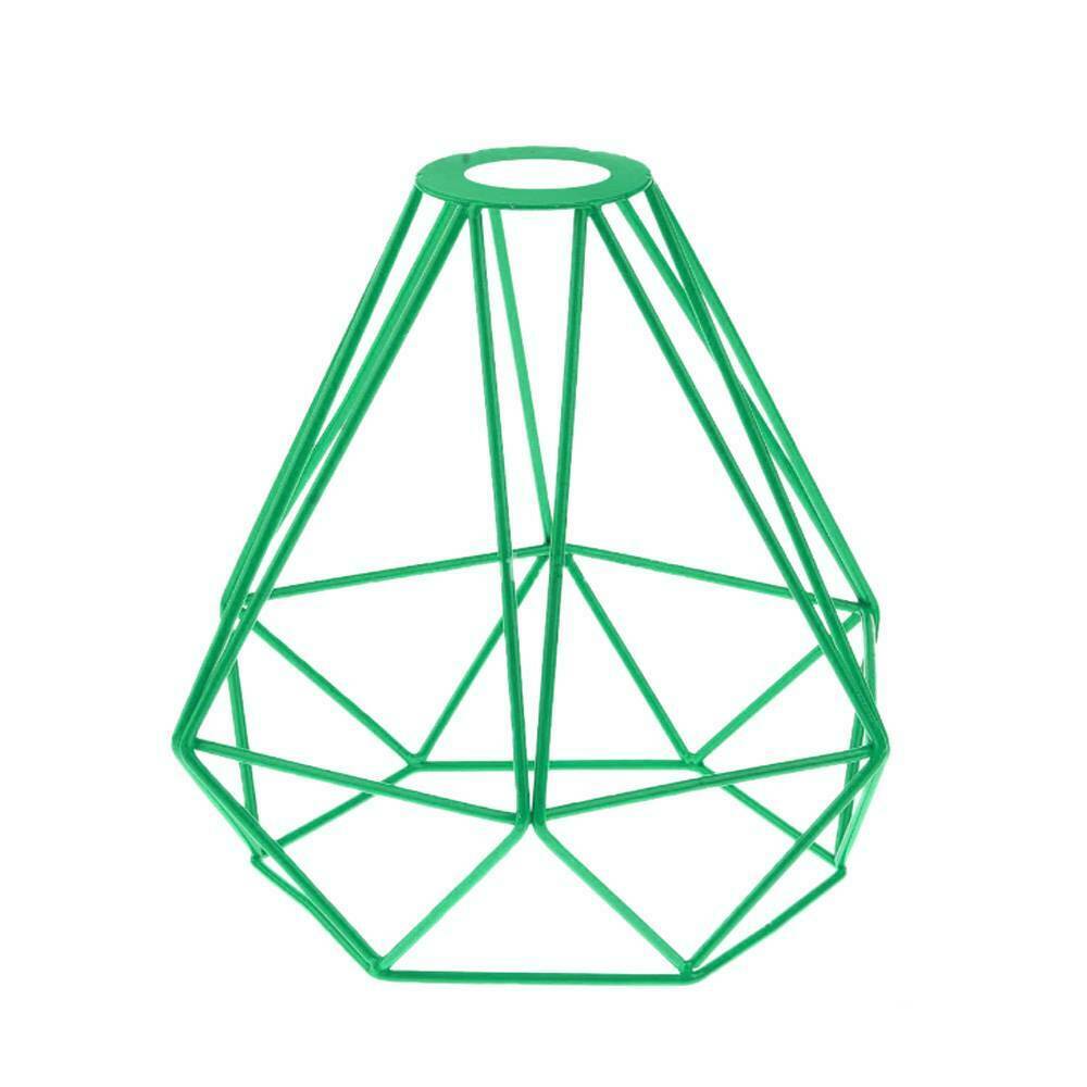 Pendant Light Shade Ceiling Industrial Geometric Wire Cage Lampshade Lamp Metal