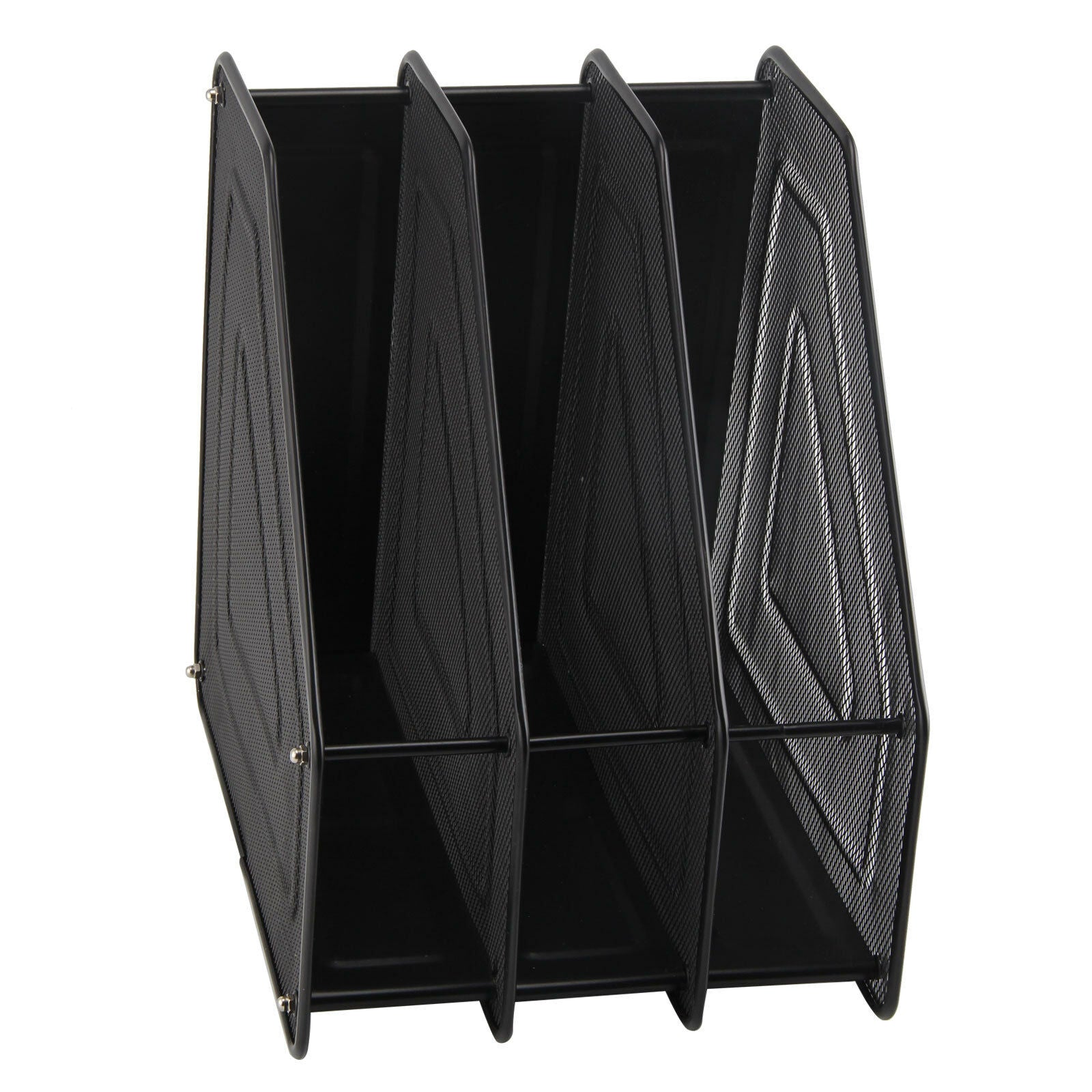 3 Tier Office Desk Document File Magazine Paper Organiser Stand Holder Rack Mesh