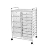 Storage Trolley On Wheels. 4 10 15 Drawers Home Office Salon Paper Organiser